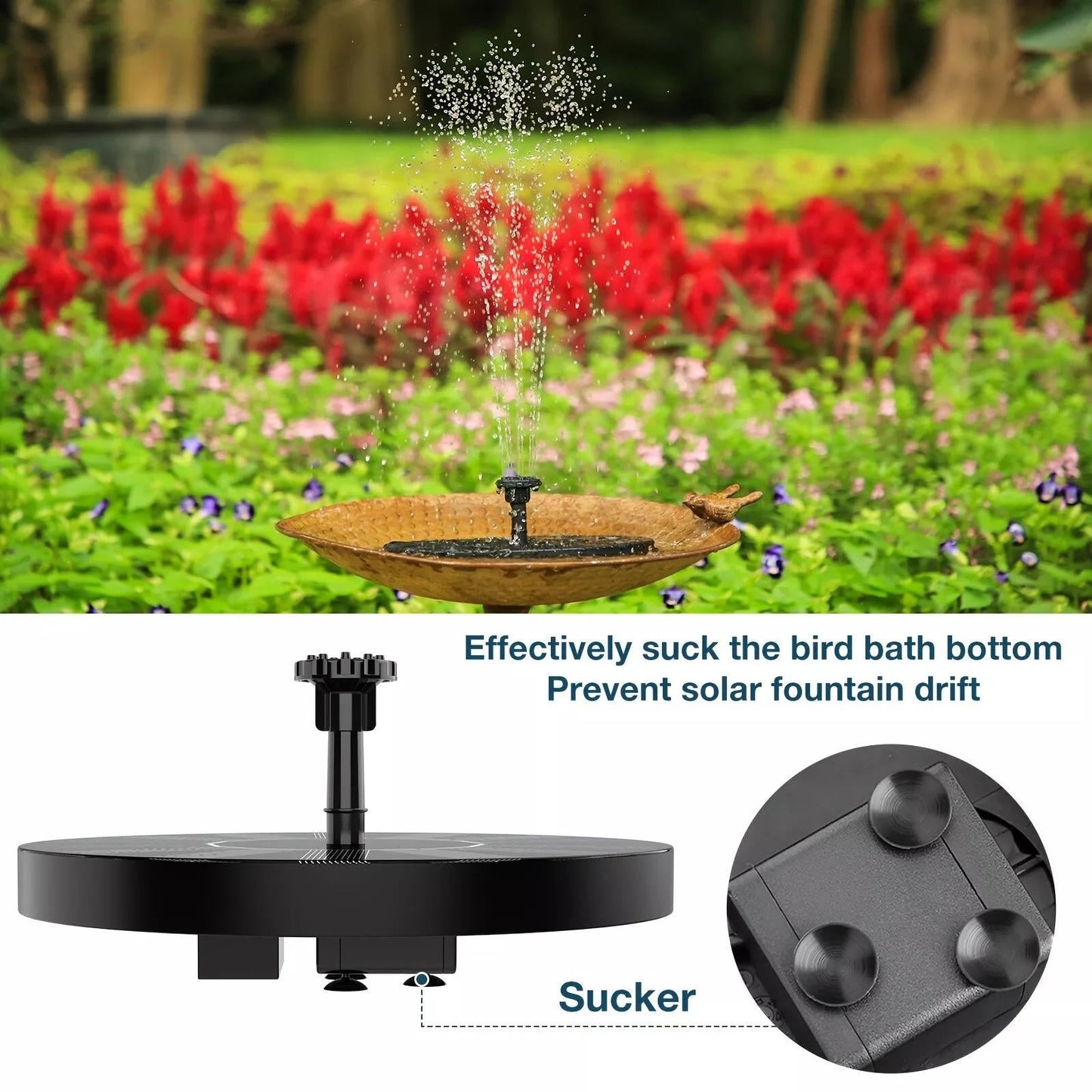Eco Friendly Outdoor Fountain Pump Kit
