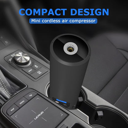 Compact Car Tire Air Pump Compressor Kit