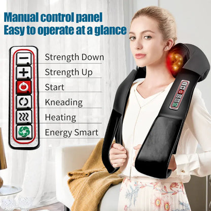 Relaxing Warm Shiatsu Neck Massager