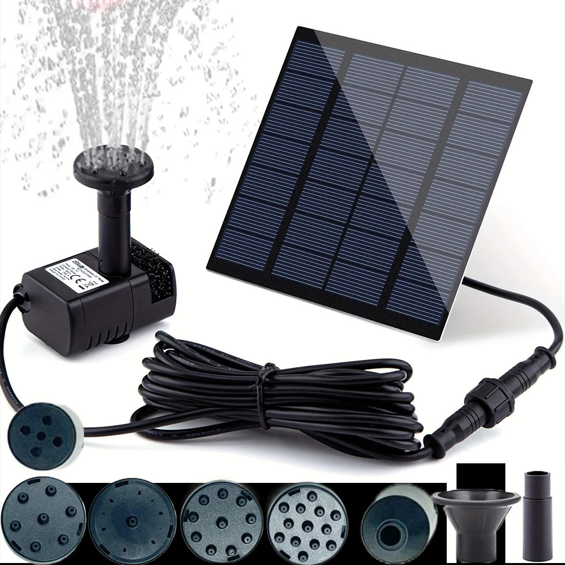 Eco Friendly Outdoor Fountain Pump Kit