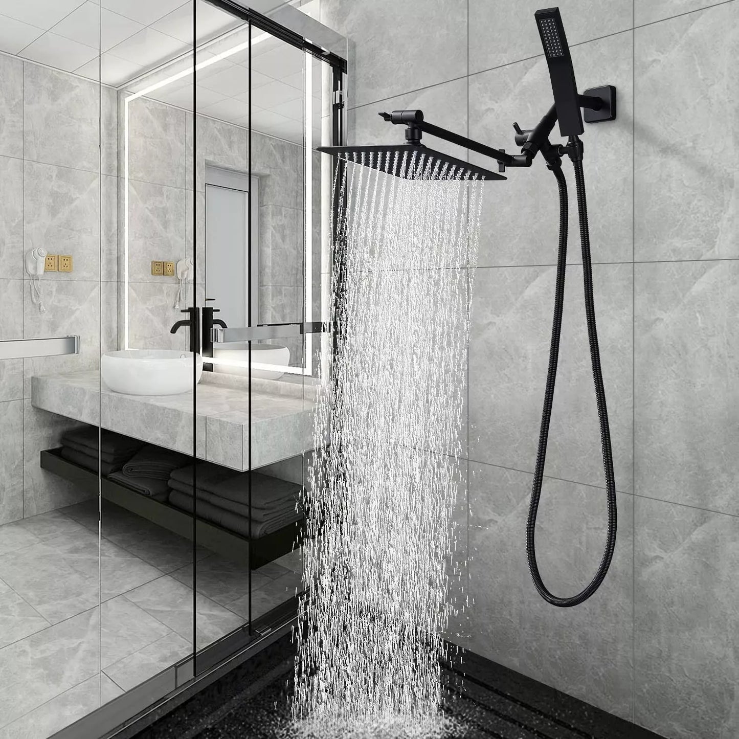 Luxury Waterfall Shower Head