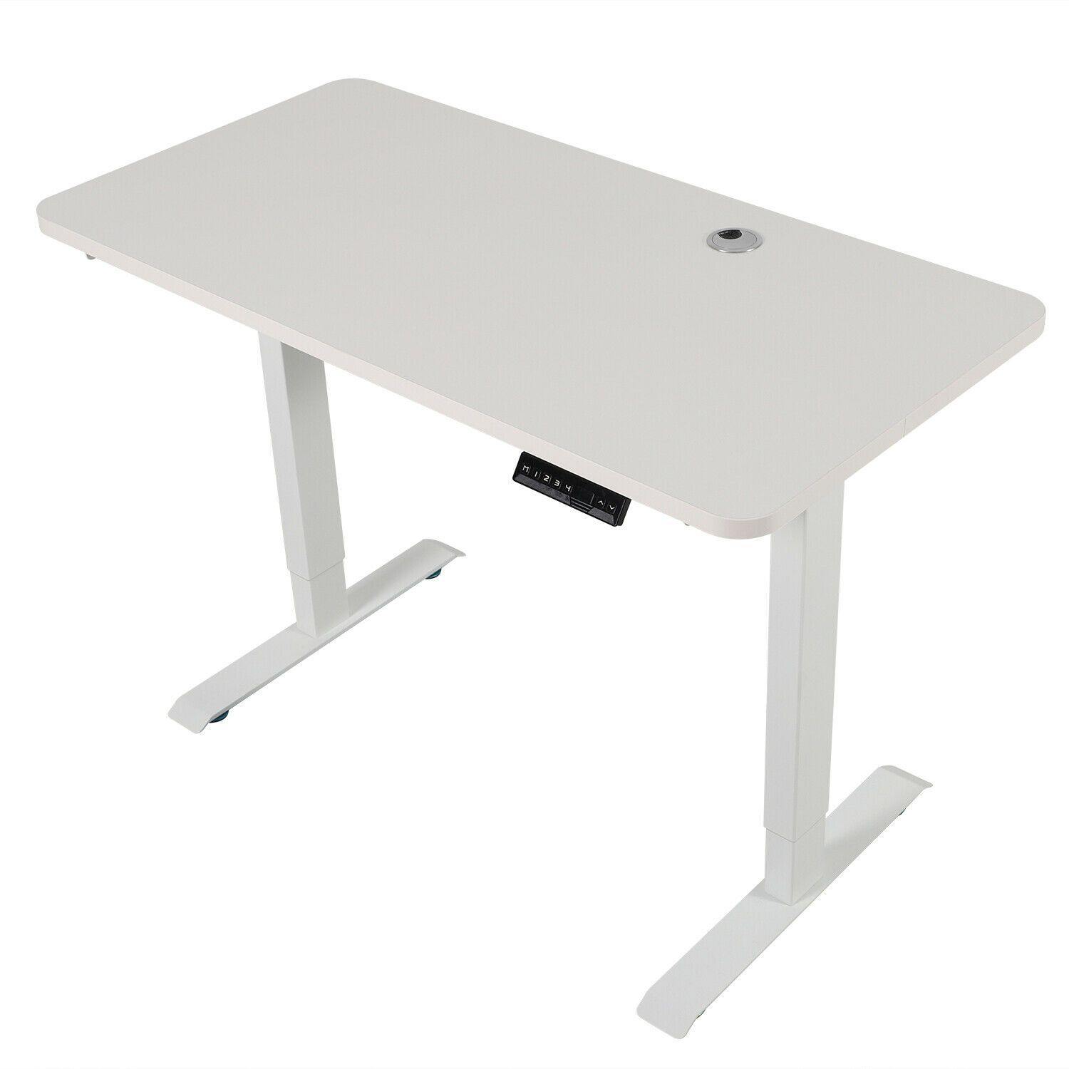 Ergonomic Electric Sit Stand Desk with Adjustable Memory Settings - Halri