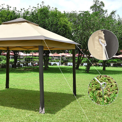 Outdoor Canopy Tent with Mesh Storage Bag
