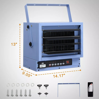 Powerful Wall Mount Garage Space Heater for Quick Warmth