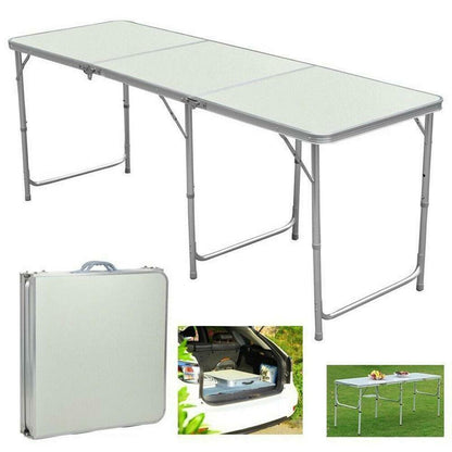 Compact Lightweight Folding Table for Home and Patio