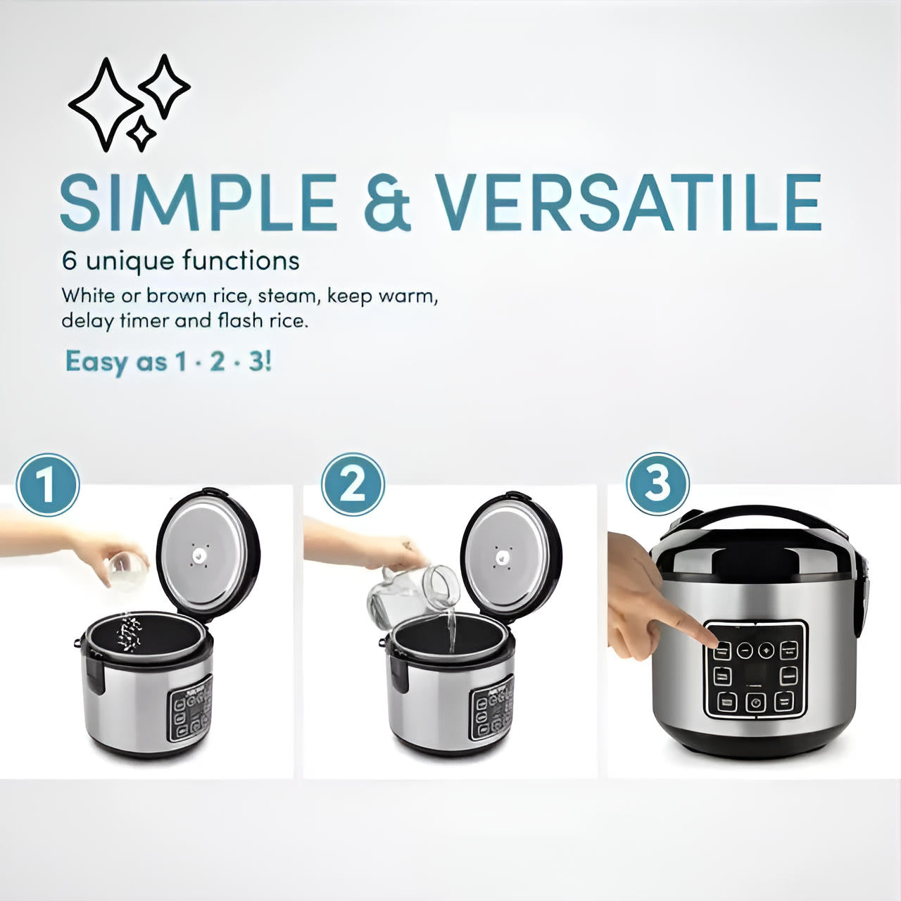 Easy Electric Rice Cooker