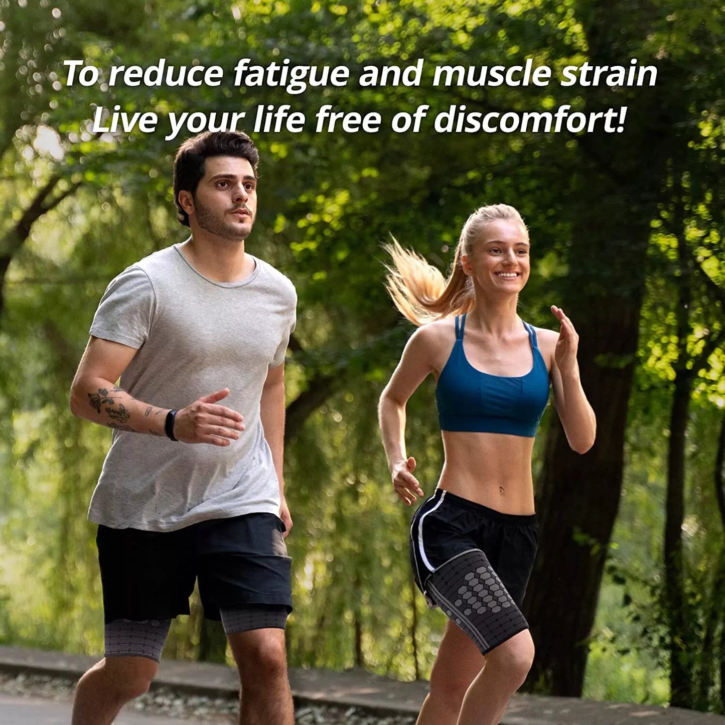 Supportive Knee Thigh Wrap