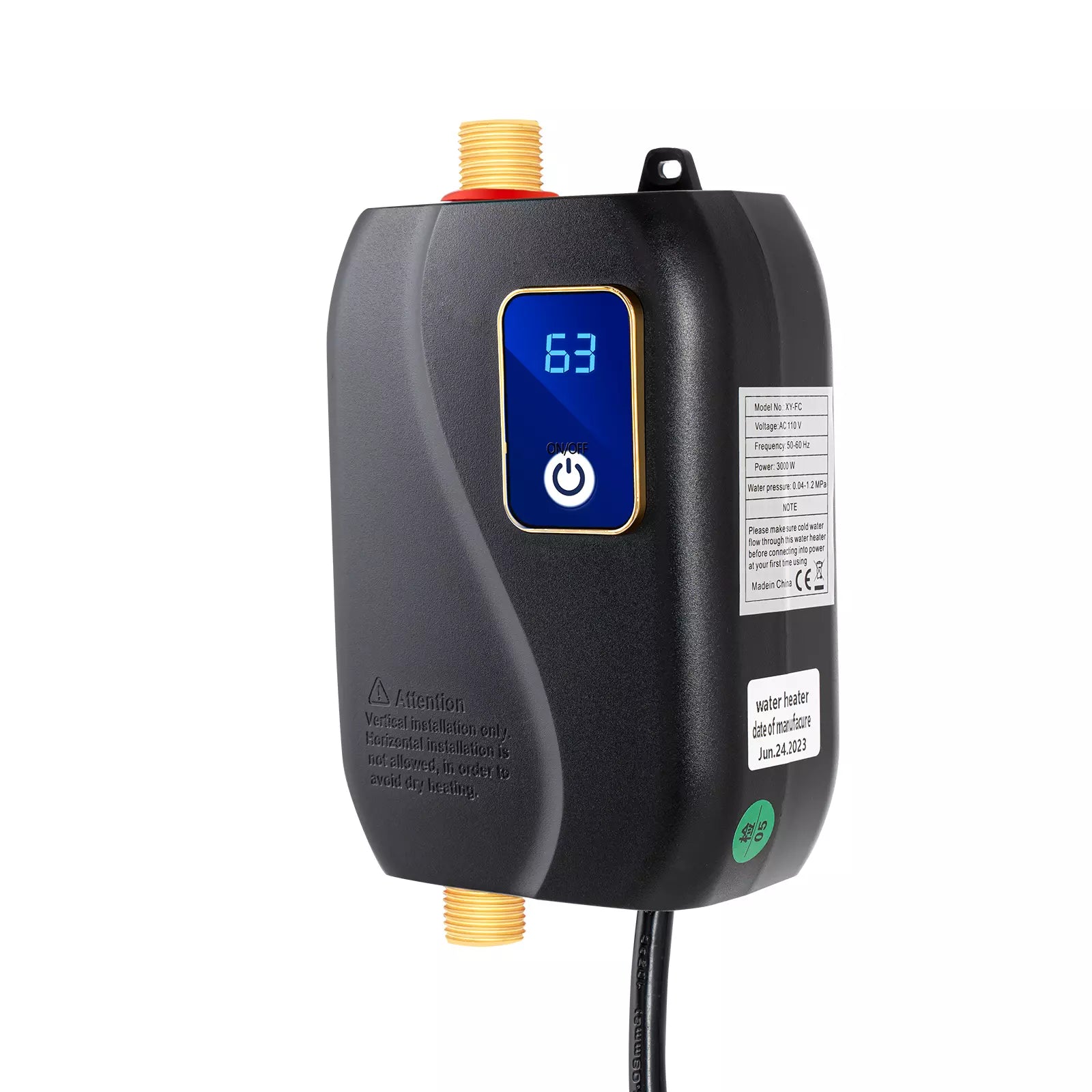 Compact Instant Hot Water Heater for Showers and Sinks - Halri