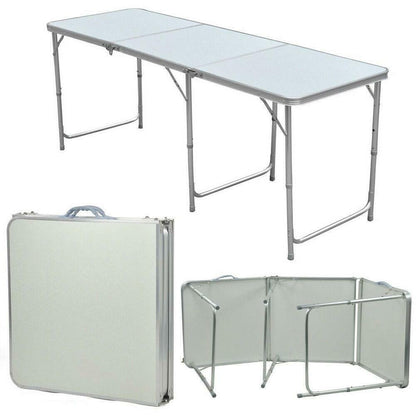 Compact Lightweight Folding Table for Home and Patio
