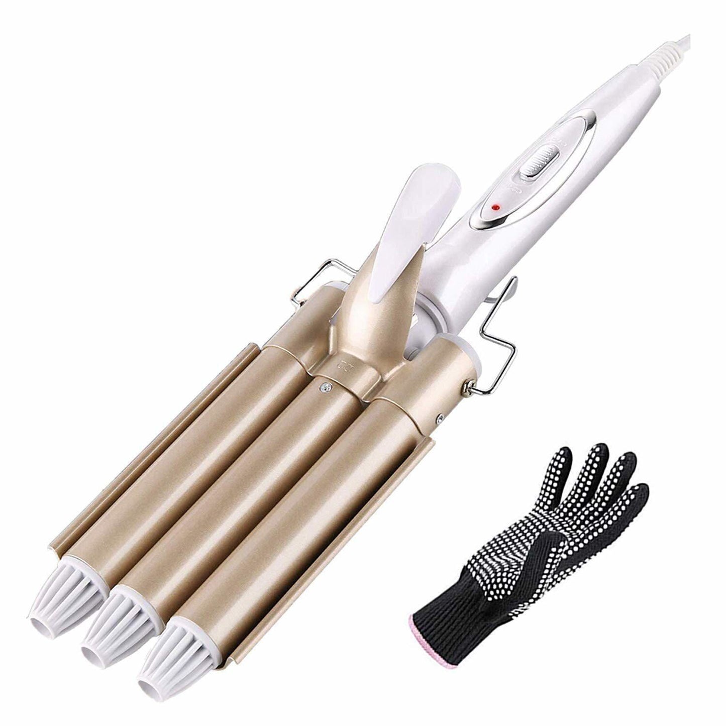 Professional 3 Barrel Curling Iron Hair Waver