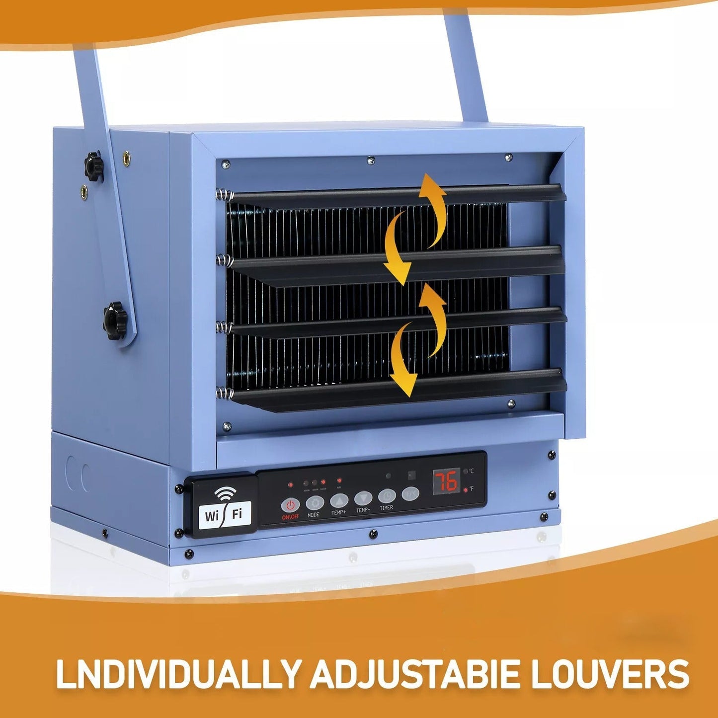Powerful Wall Mount Garage Space Heater for Quick Warmth