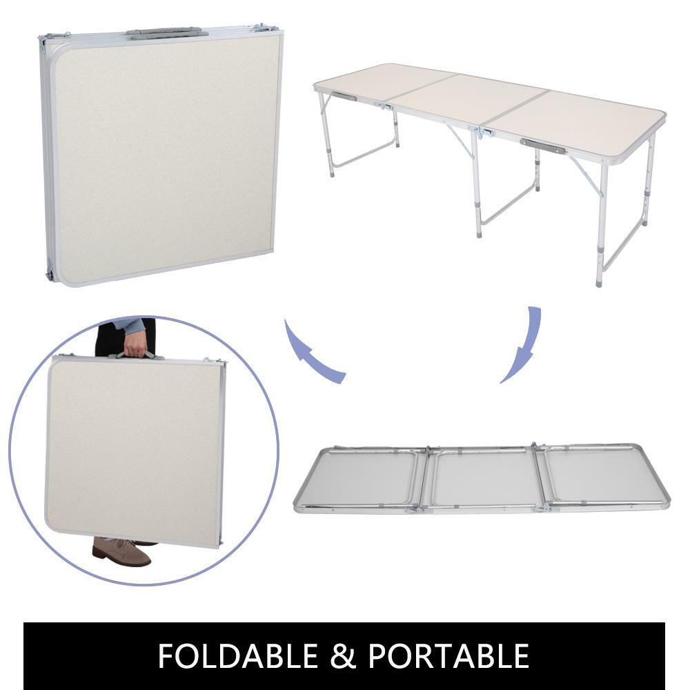 Compact Lightweight Folding Table for Home and Patio