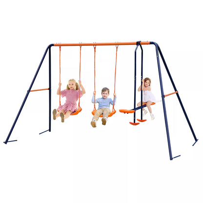 Durable Backyard Kids Swing Playset