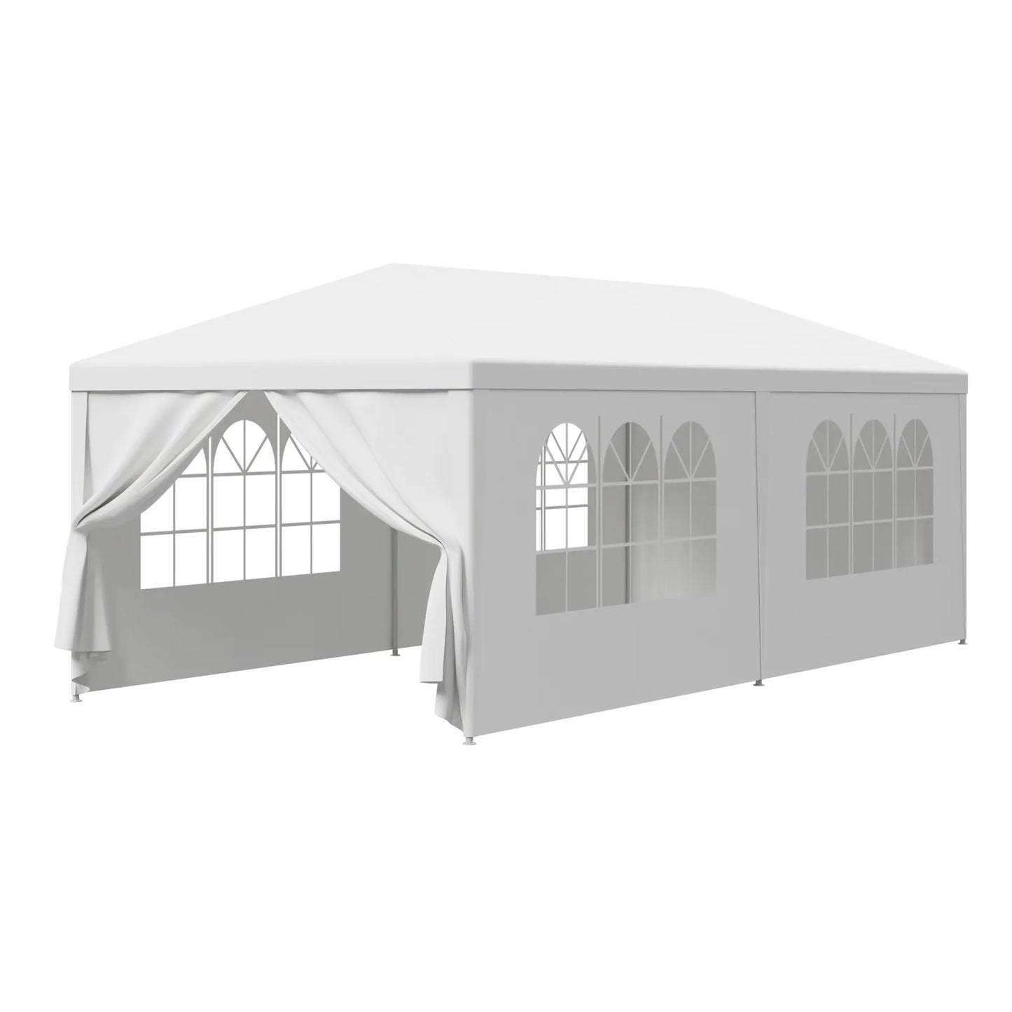 Large 10x20 Feet Canopy Event Tent With 6 Sides