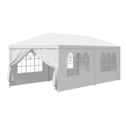 Large 10x20 Feet Canopy Event Tent With 6 Sides