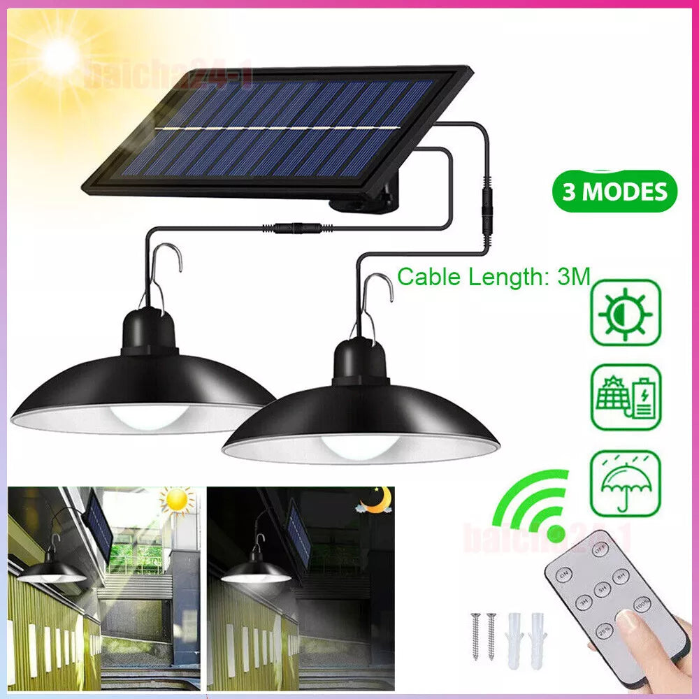 Energy Saving Dual Head LED Hanging Lamp