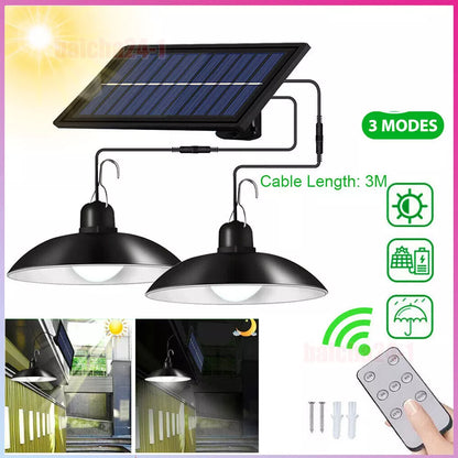 Energy Saving Dual Head LED Hanging Lamp