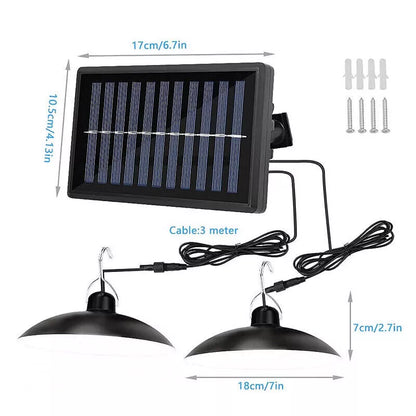 Energy Saving Dual Head LED Hanging Lamp