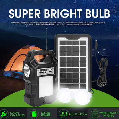 Outdoor Portable Solar Powered Lights