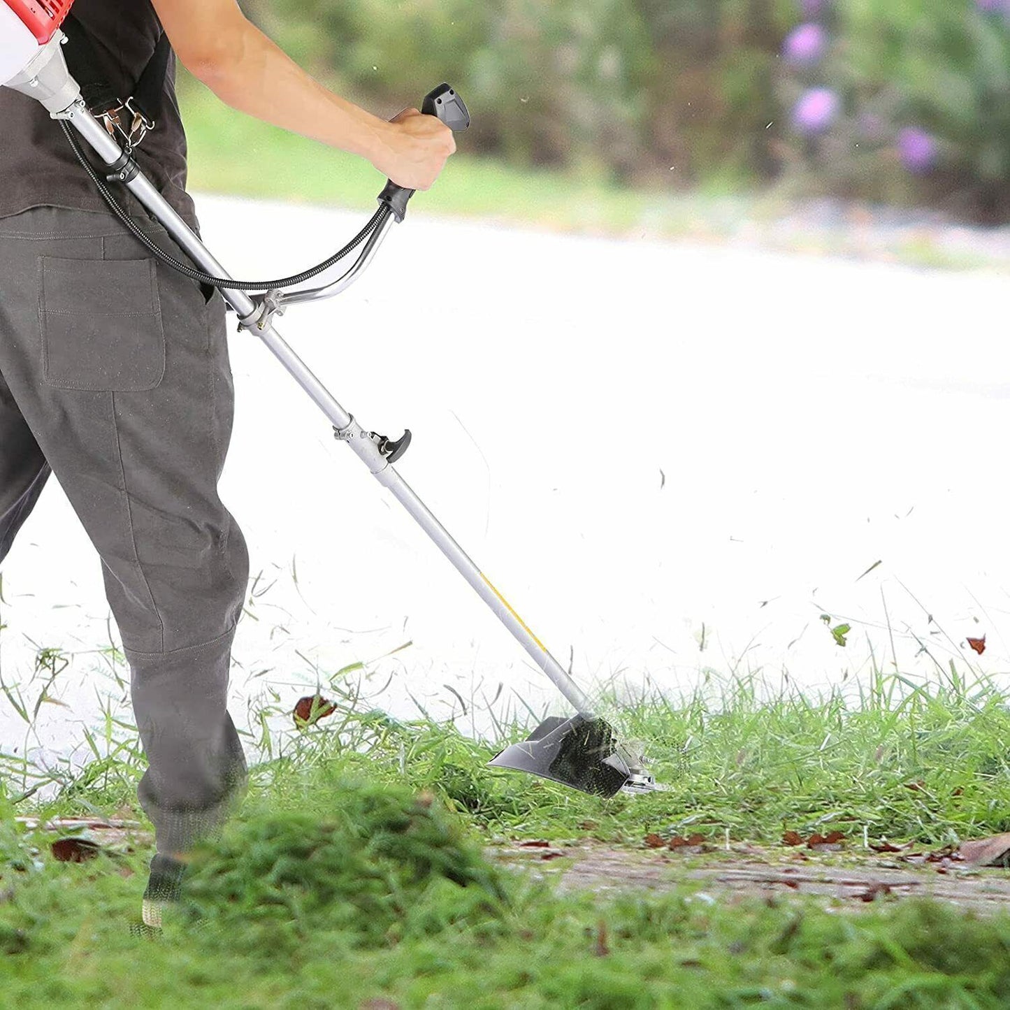 High Power 4-in-1 Petrol Lawn Trimmer Cutter 58CC