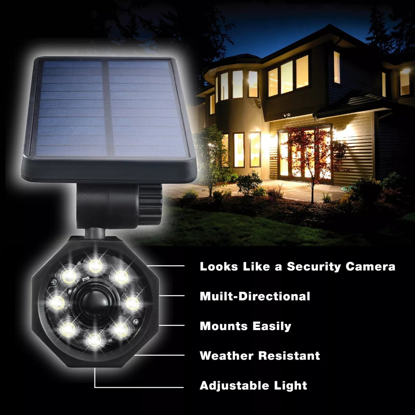 Bright Wireless Motion Sensor Outdoor Light