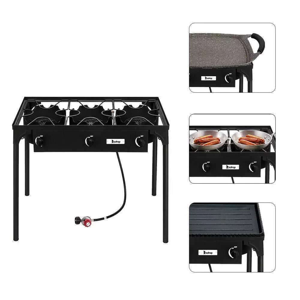 Compact Outdoor Gas Camping Stove