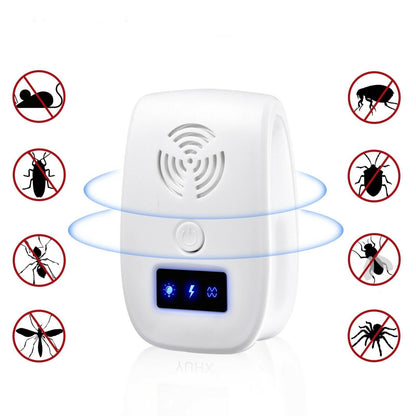 Effective Electronic Pest Repellent Pet Friendly 6 Pack - Halri