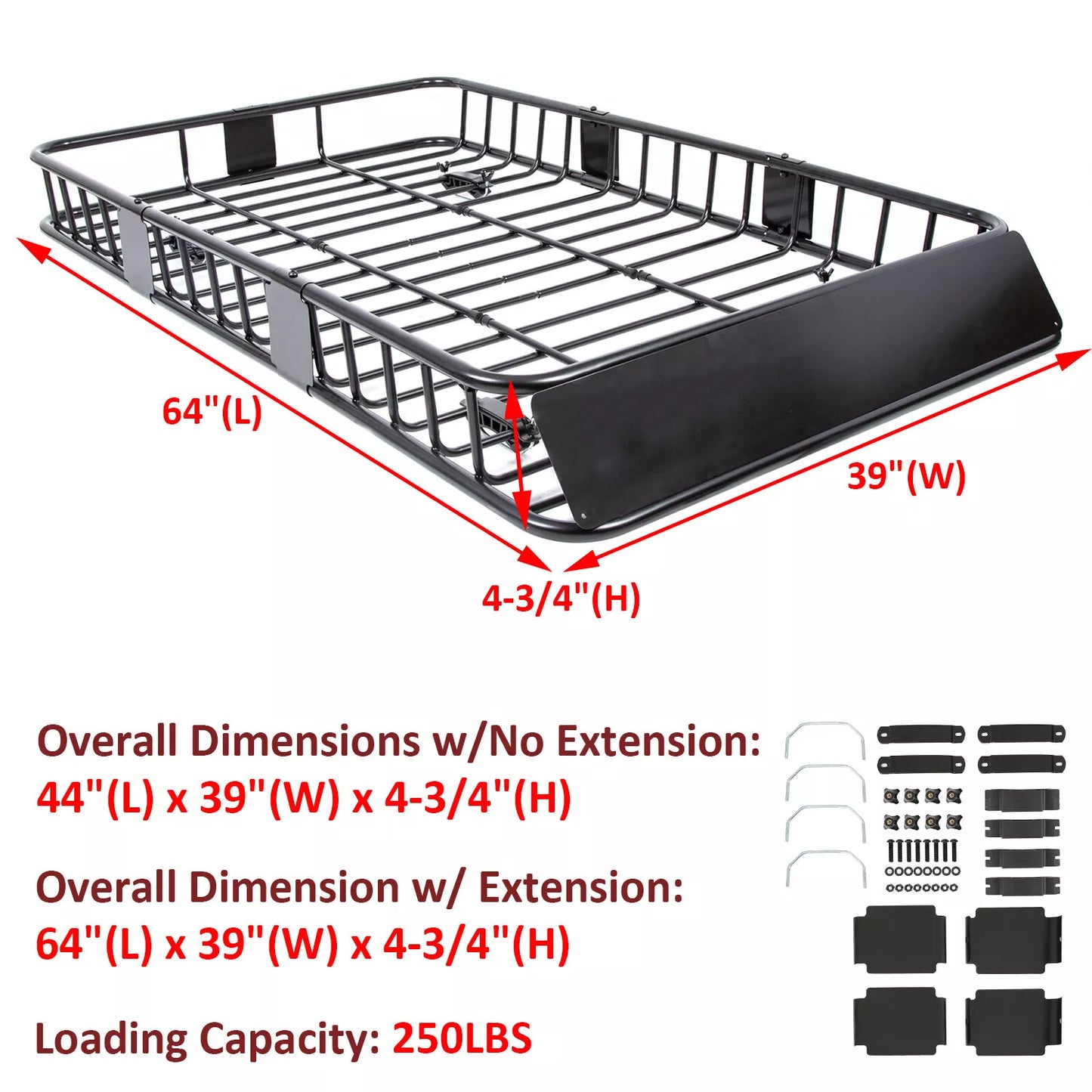 Heavy Duty Luggage Carrier Rack