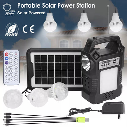 Outdoor Portable Solar Powered Lights