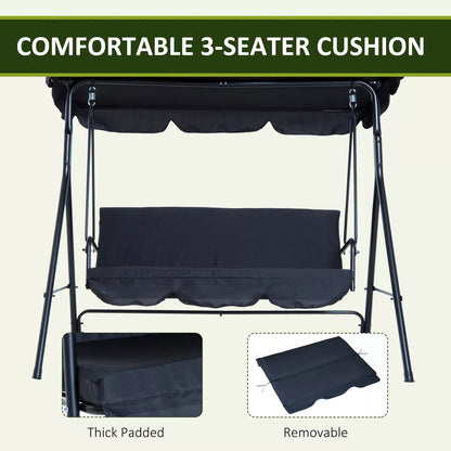 Comfortable Patio Swing With Frame