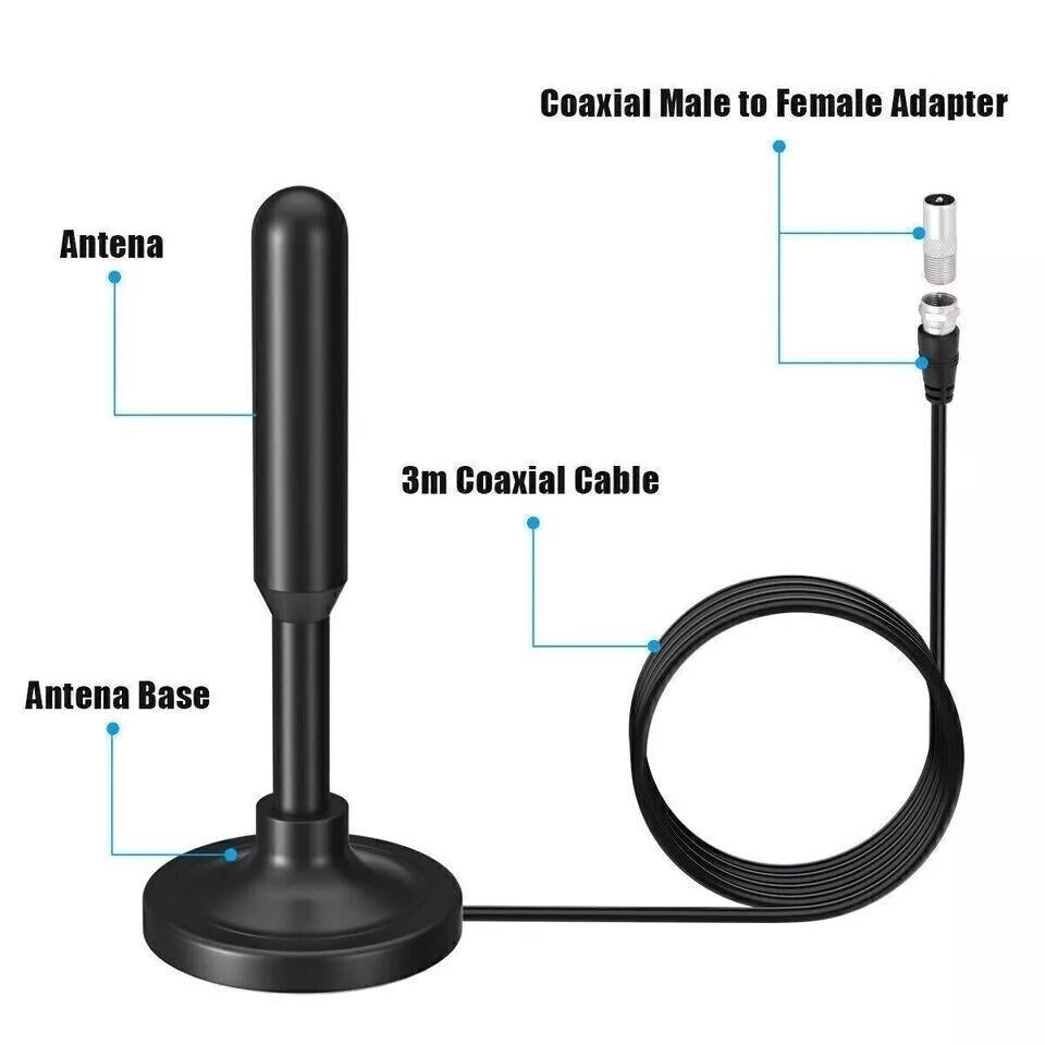 Long Range Indoor TV Antenna 300 Mile Reception