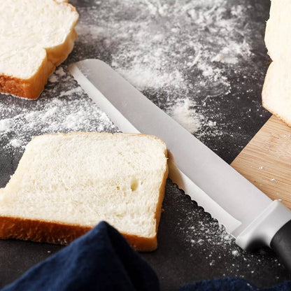 Compact Kitchen Knife Set with Sharpener