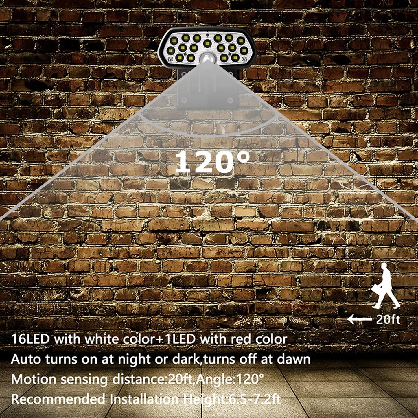 Outdoor Motion Sensor Security Lights