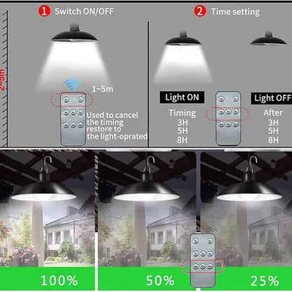Energy Saving Dual Head LED Hanging Lamp