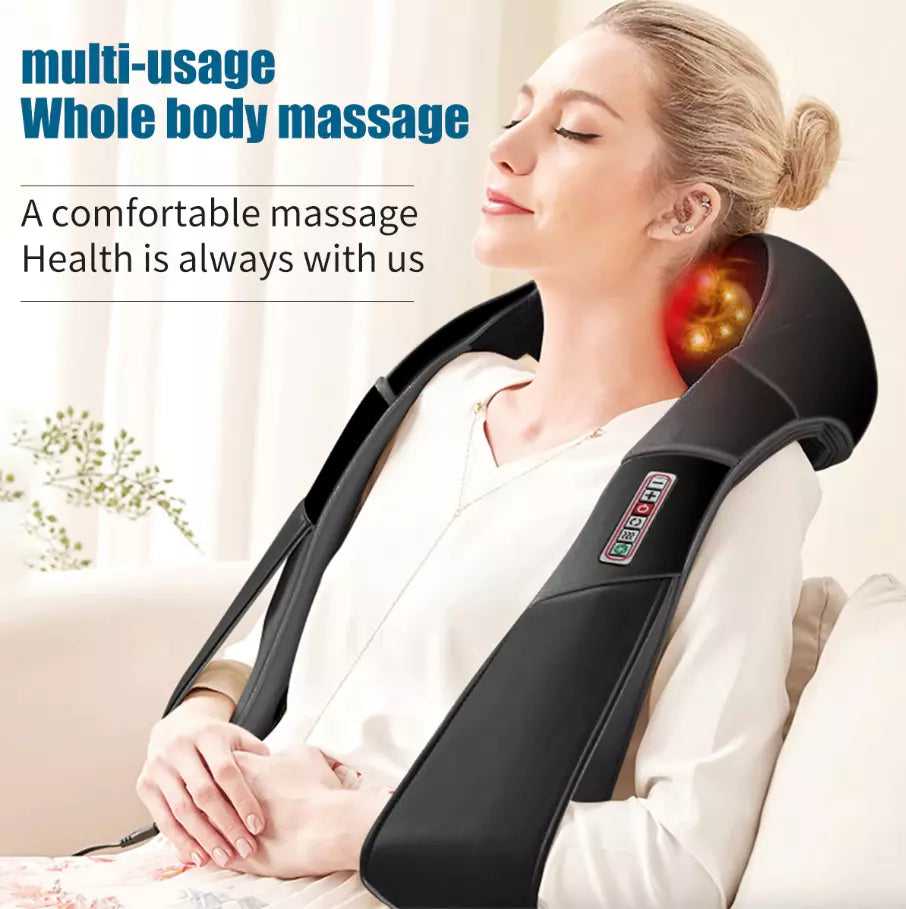 Relaxing Warm Shiatsu Neck Massager