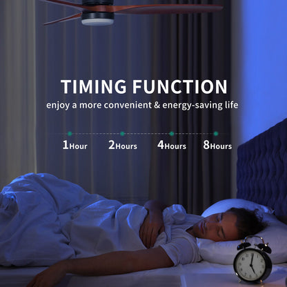 Wireless Remote Control Ceiling Fan Light