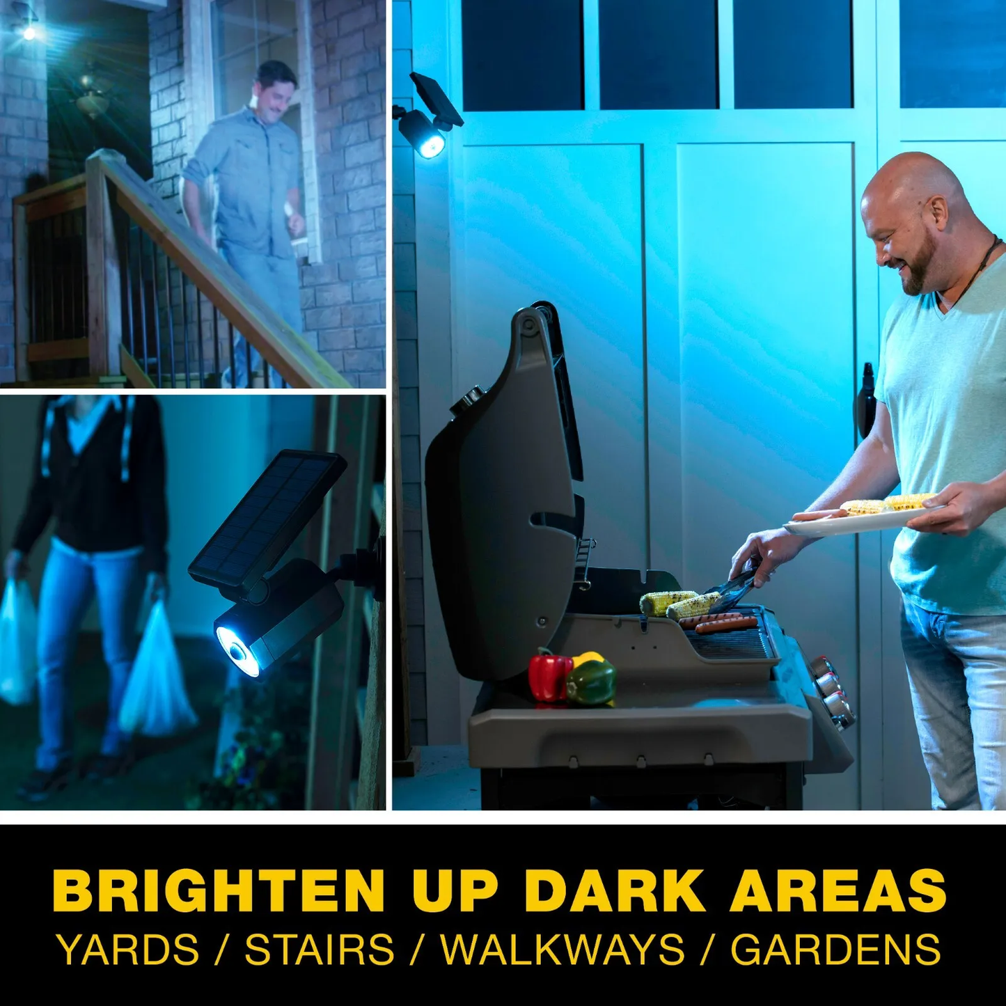 Bright Wireless Motion Sensor Outdoor Light