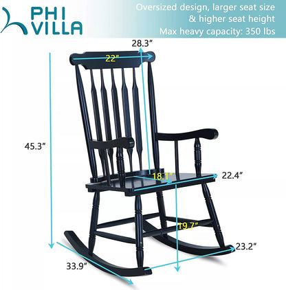 Comfortable Wooden Rocker Chair