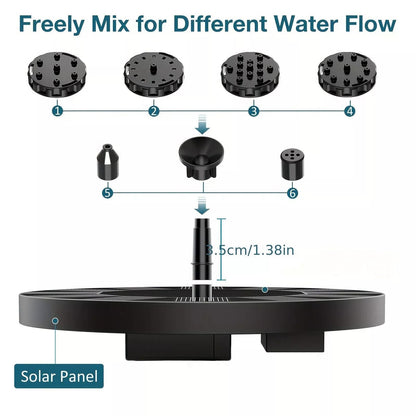 Eco Friendly Outdoor Fountain Pump Kit