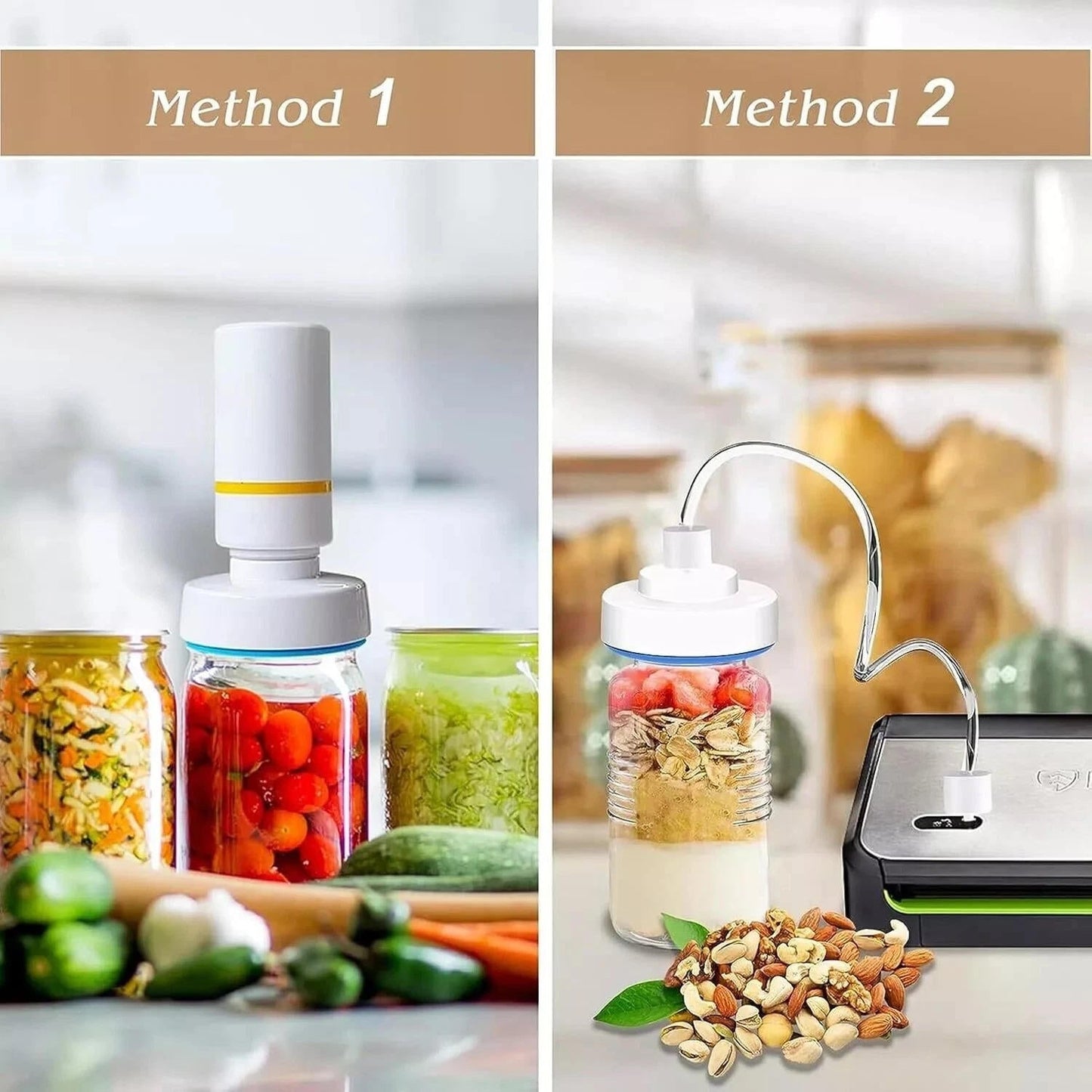Airtight Food Storage Container Sealer