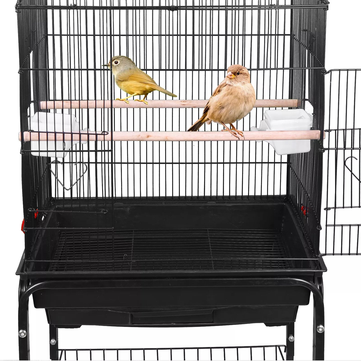 Portable Large Birdcage Parrot Stand