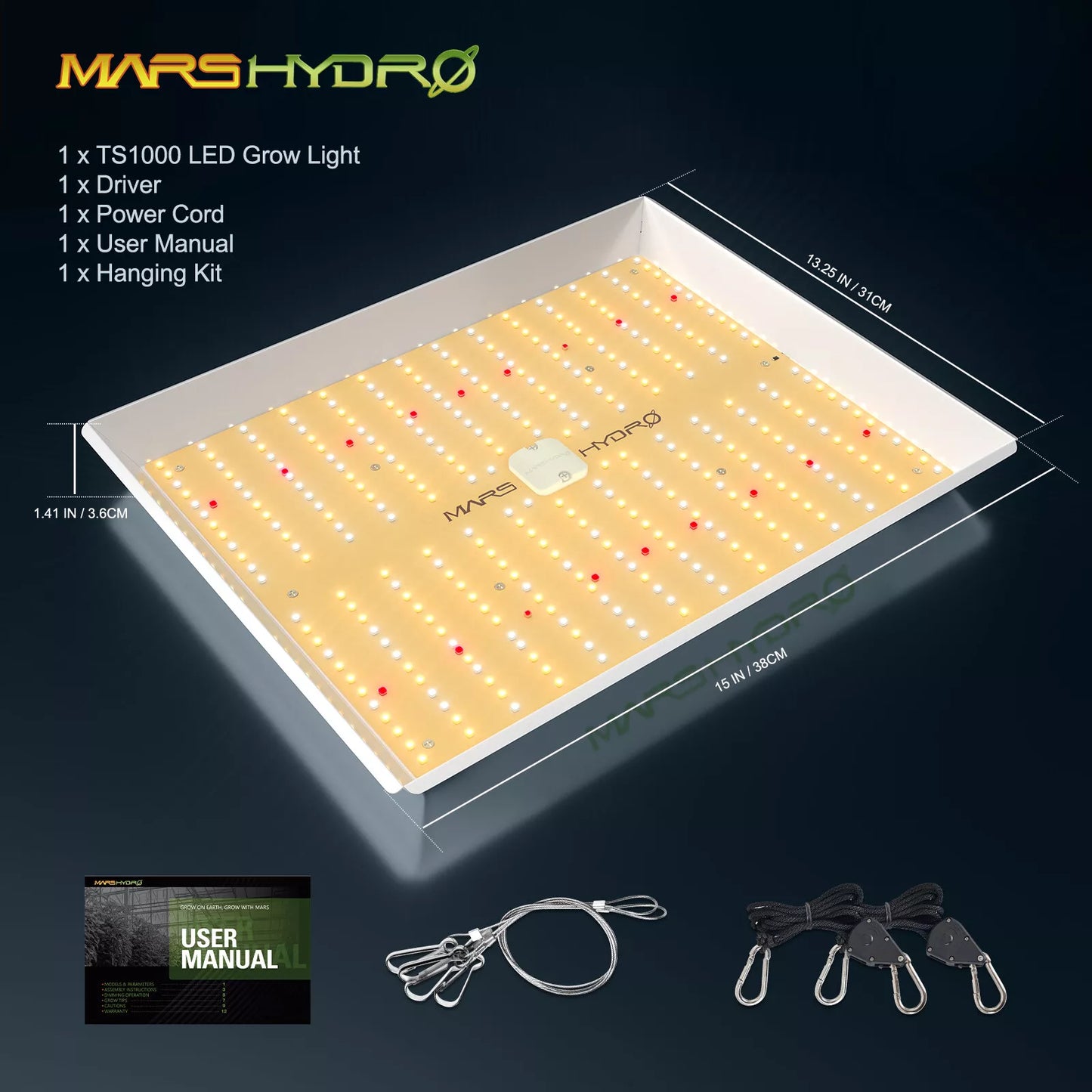 Energy Efficient LED Grow Lamp For Indoor Gardens