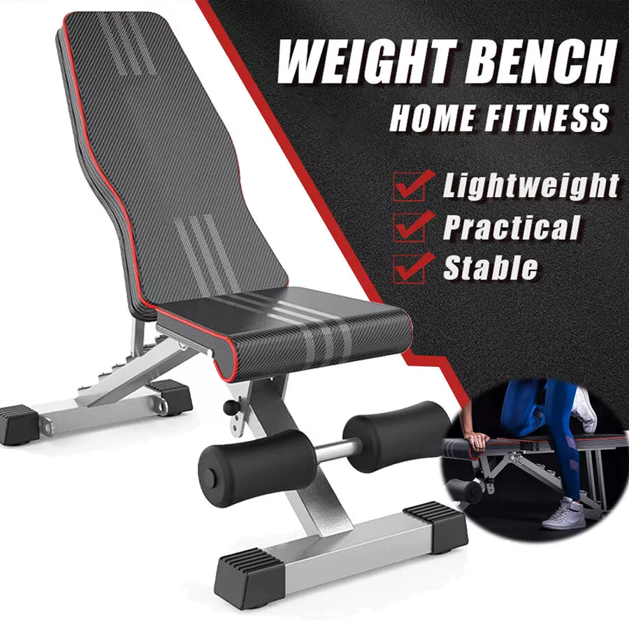 Foldable Fitness Bench Incline Decline Workout