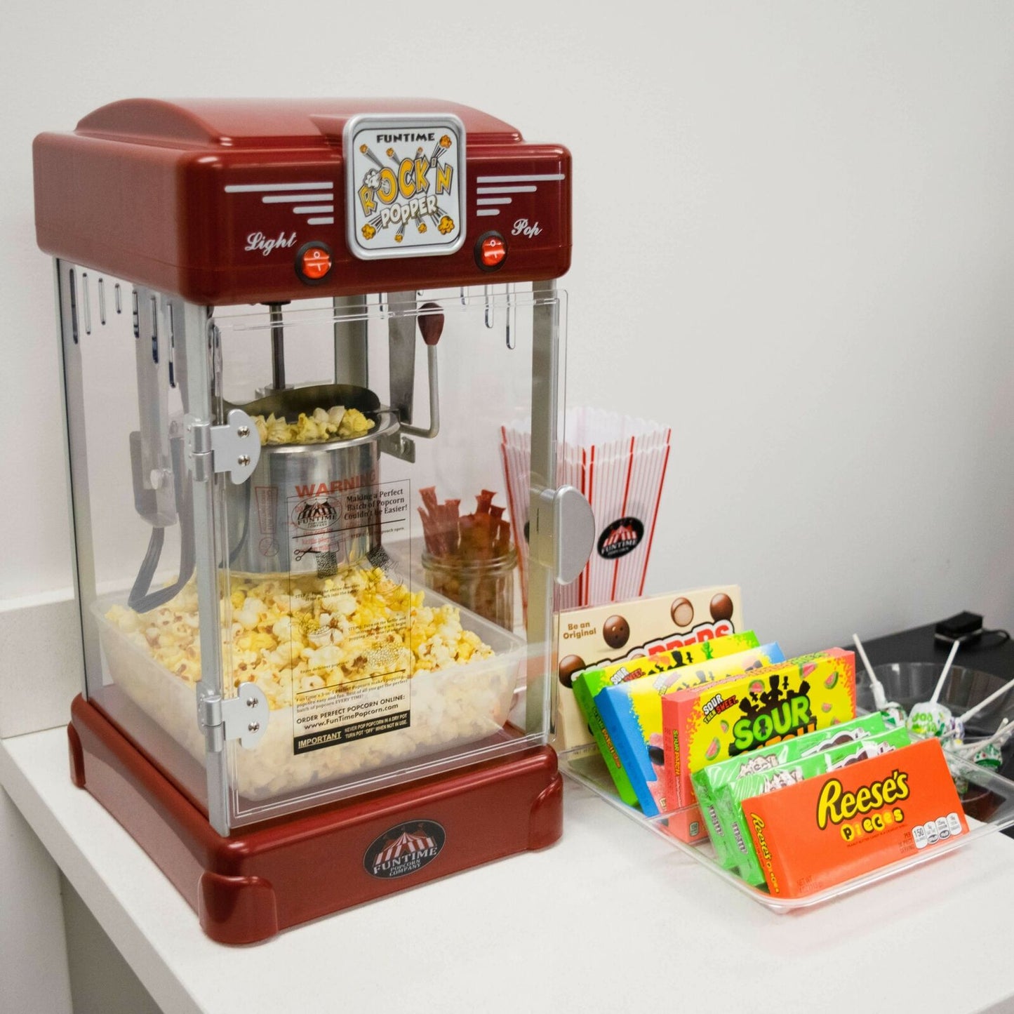 Compact Classic Popcorn Maker Machine
