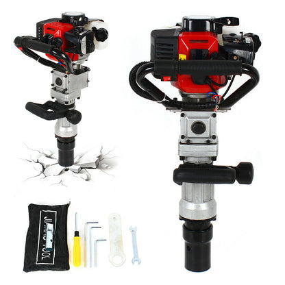 Powerful Gas Powered Post Hole Driver 32.6cc Engine