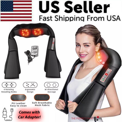 Relaxing Warm Shiatsu Neck Massager