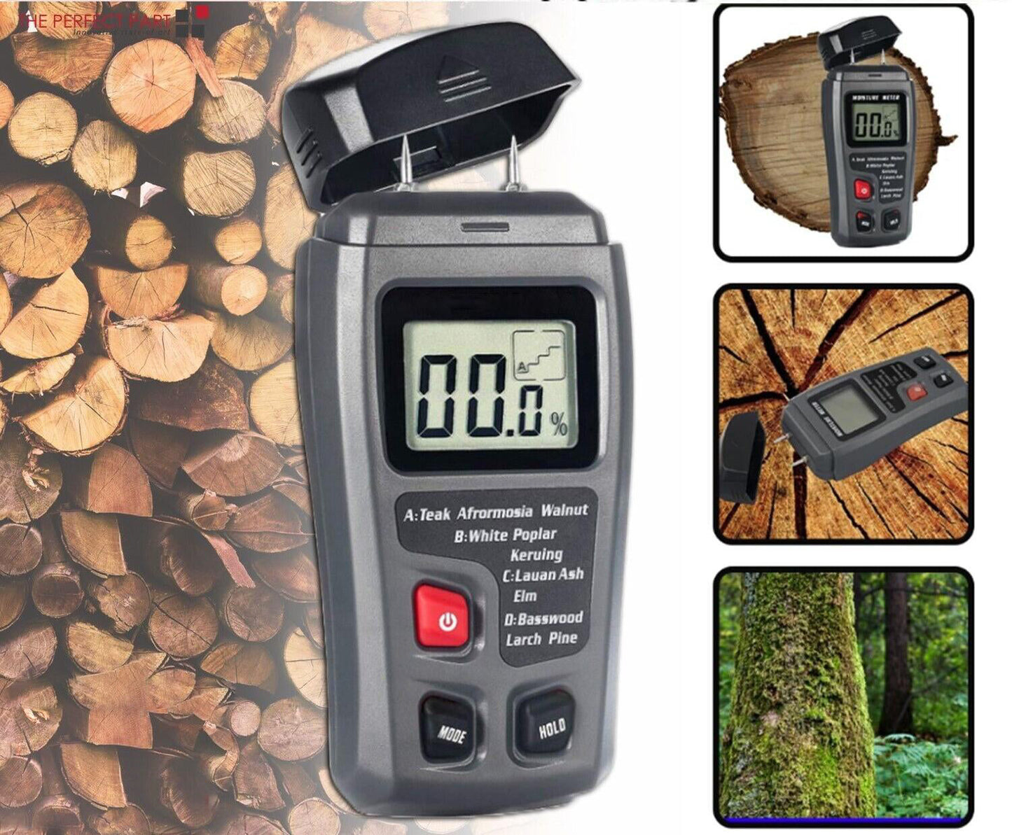Accurate Digital Wood Humidity Tester