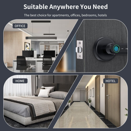 Wireless Fingerprint Door Lock - Smart Phone Control Lock
