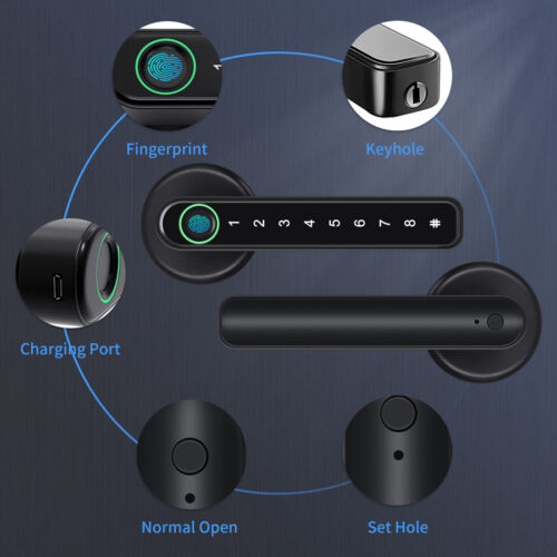 Wireless Fingerprint Door Lock - Smart Phone Control Lock