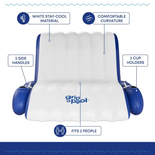 Luxury Inflatable Pool Lounge Chair